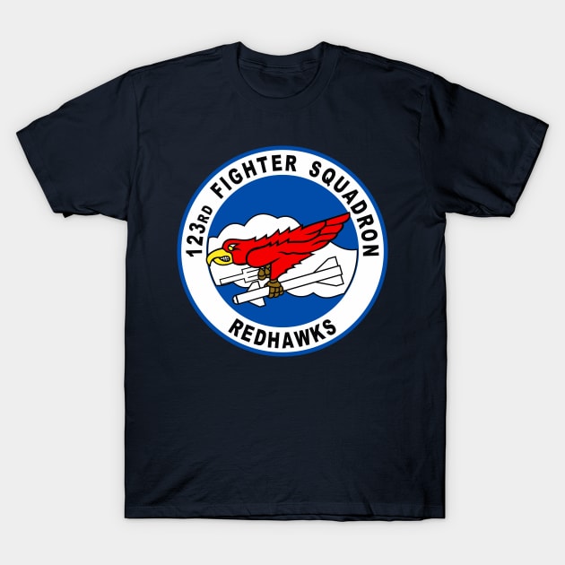 123rd Fighter Squadron T-Shirt by MBK